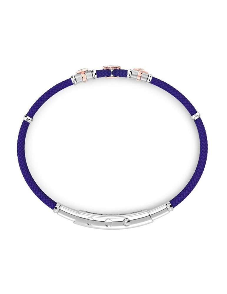 Bracciale Zancan - Regata - Kevlar - Blu - Elementi Nautici - ESB274BL