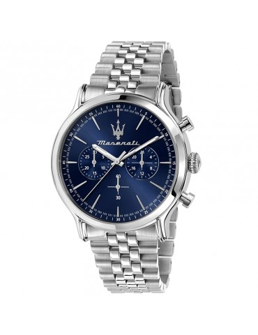 Orologio Maserati - Epoca - Cronografo - 42mm - Blu-Silver-R8873618024