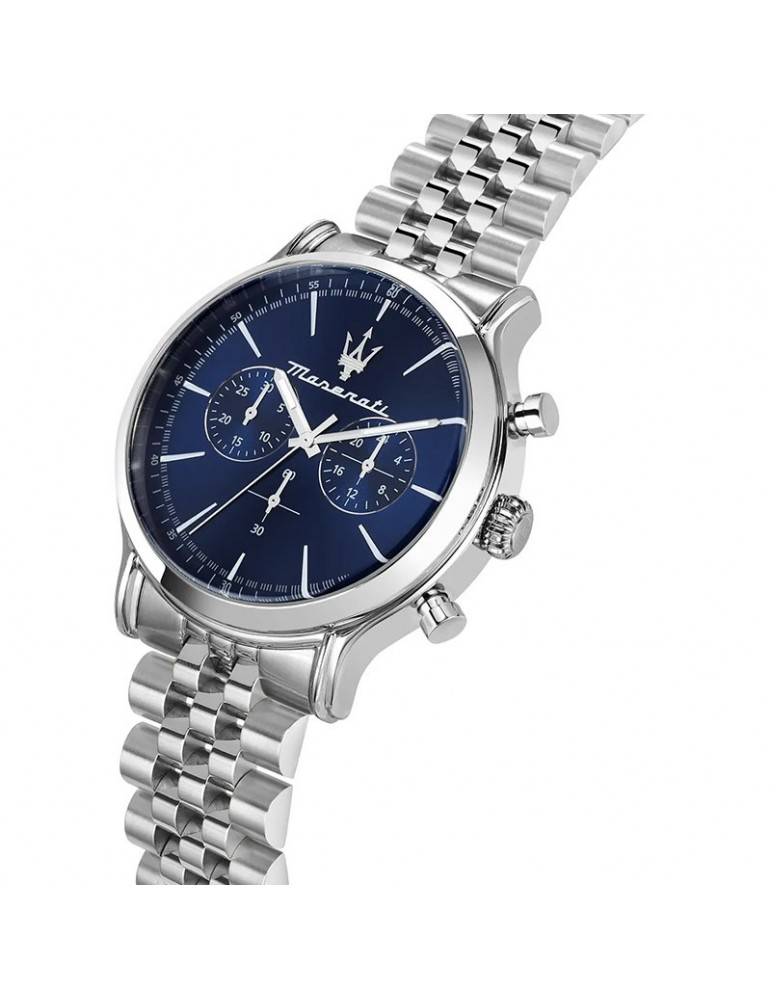 Maserati watch - Epoca - Chronograph - 42mm - Blue-Silver-R8873618024