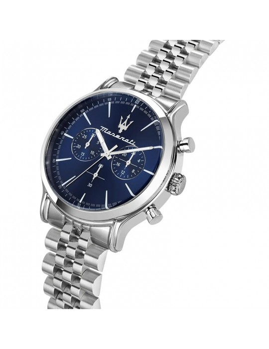 Maserati watch - Epoca - Chronograph - 42mm - Blue-Silver-R8873618024