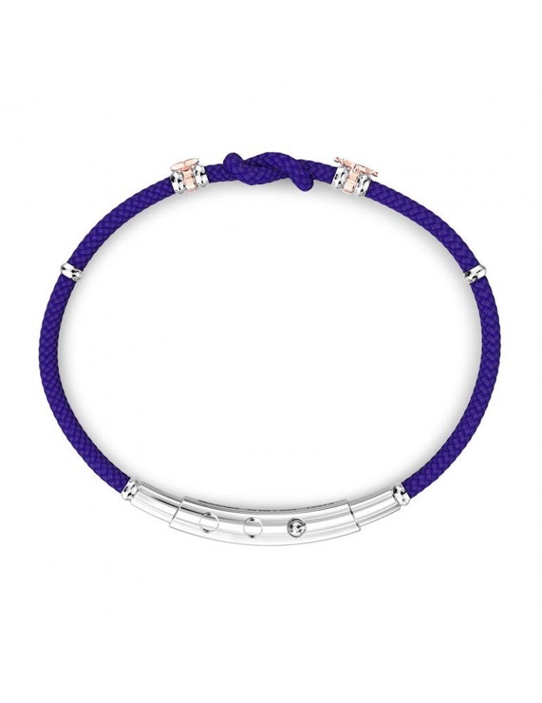Bracciale Zancan - Regata - Blu - Nodo - Ancora - Timone - ESB276BL