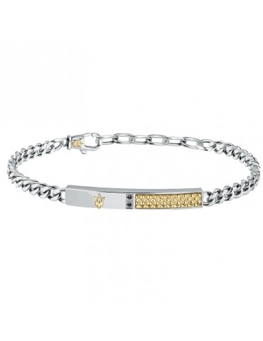 Maserati Bracelet - Jewels - Steel - Black Diamonds - JM521ATY13