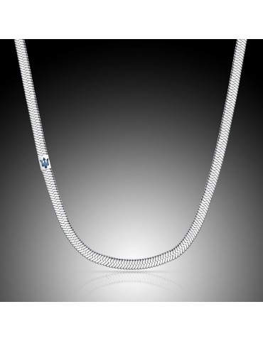 Collana Maserati - Jewels - Catena Snake - Acciaio - Logo - JM422AVD14 2