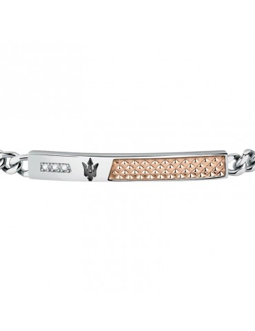 Bracciale Maserati - Jewels - Acciaio - Diamanti Bianchi - JM521ATY14 2