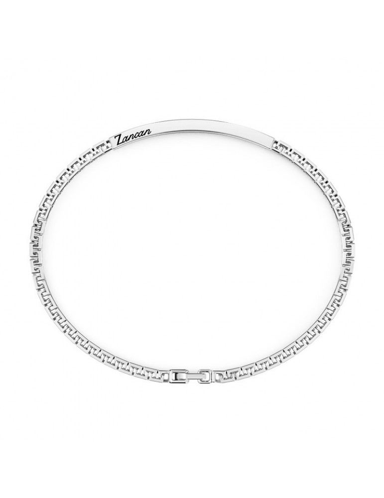 Zancan Bracelet - Insignia 925 - Silver 925% - Black Plate - EXB727