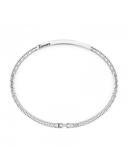 Zancan Bracelet - Insignia 925 - Silver 925% - Black Plate - EXB727