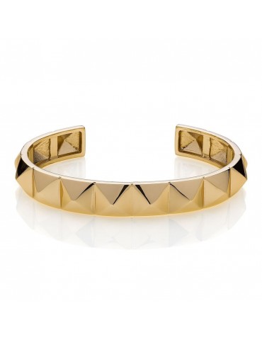 Bracciale Unoaerre - Classica - Rigido - Dorato - Piramidi-EXB492G-1AR