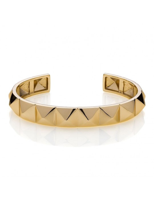 Bracciale Unoaerre - Classica - Rigido - Dorato - Piramidi-EXB492G-1AR