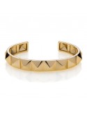 Unoaerre Bracelet - Classic - Rigid - Golden - Pyramids-EXB492G-1AR