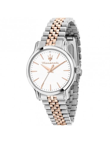 Maserati watch - Epoca - Only Time - 34mm -Silver-Rosè-R8853118520