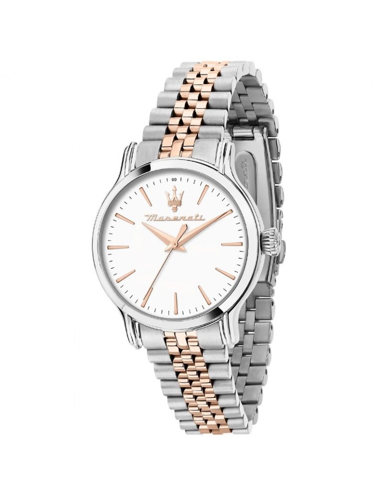 Orologio Maserati - Epoca - Solo Tempo - 34mm -Silver-Rosè-R8853118520