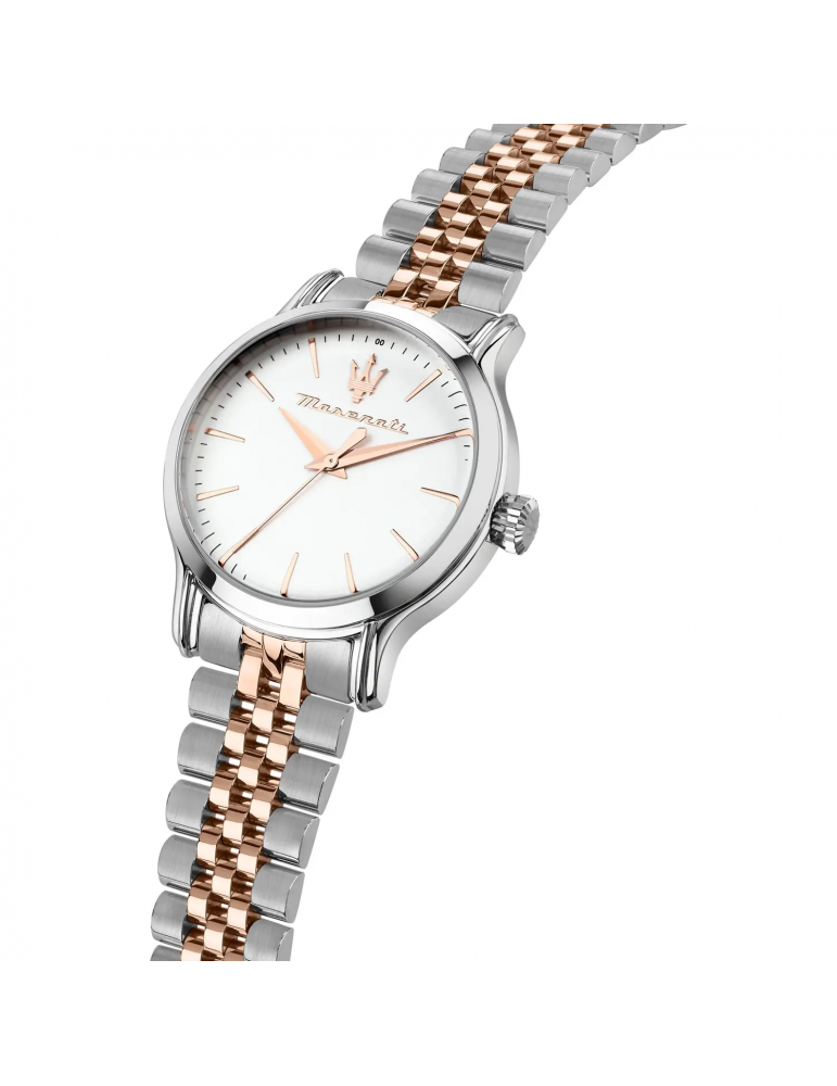 Orologio Maserati - Epoca - Solo Tempo - 34mm -Silver-Rosè-R8853118520
