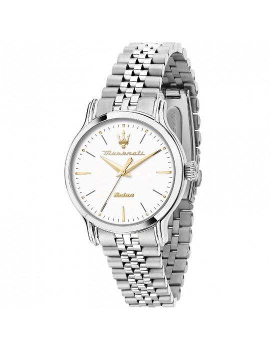Orologio Maserati - Solar - Solo Tempo - 34mm -Bianco-Gold-R8853118519 Orologio Maserati - Solar - Solo Tempo - 34mm -Bianco-Gold-R8853118519
