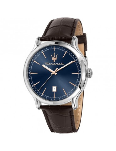 Orologio Maserati - Epoca - Tempo e Data - 42mm - Blu - R8851118016