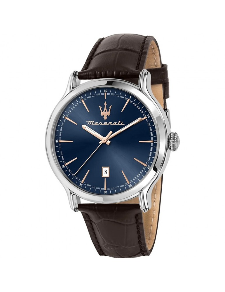 Orologio Maserati - Epoca - Tempo e Data - 42mm - Blu - R8851118016