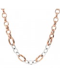 Collana Bronzallure - Altissima - Catena - Zirconi Bianchi -WSBZ02022W