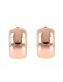 Bronzallure Earrings - Purity - Bold Circle - Rose Gold -WSBZ01974R
