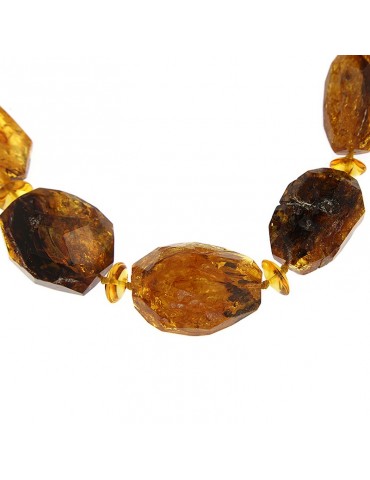 Collana Ambra Silvia Kelly da Donna - 0 2