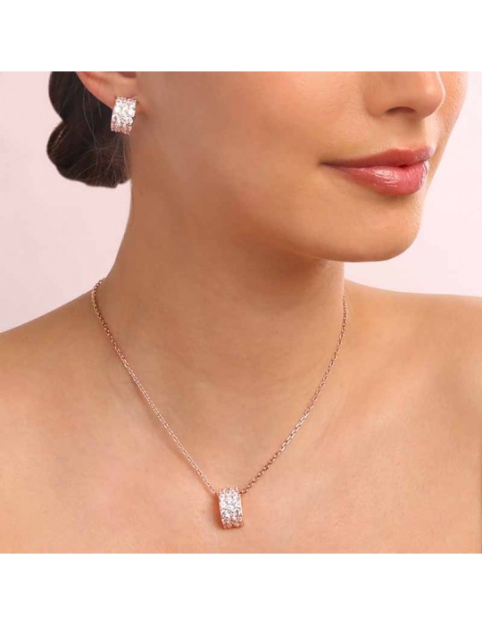 Collana Bronzallure - Altissima - Pendente - Cubic Zirconia-WSBZ01963W