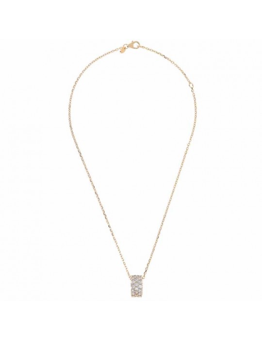 Bronzallure Necklace - Altissima - Pendant - Cubic Zirconia-WSBZ01963W