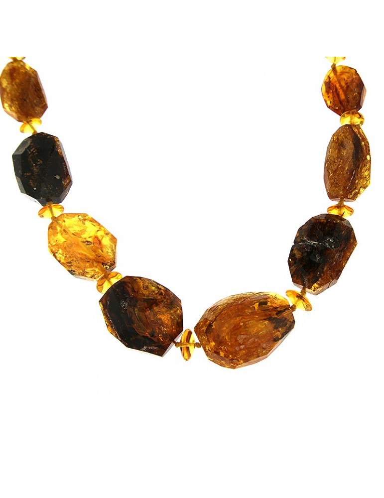 Collana Ambra Silvia Kelly da Donna - 0