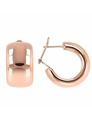 Orecchini Bronzallure - Purezza - Cerchio Bold - Rose Gold -WSBZ01974R 2