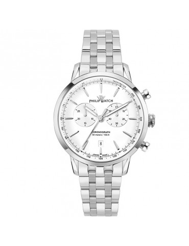 Orologio Philip Watch - Sunray - Cronografo - 41mm -Bianco-R8273680002 2
