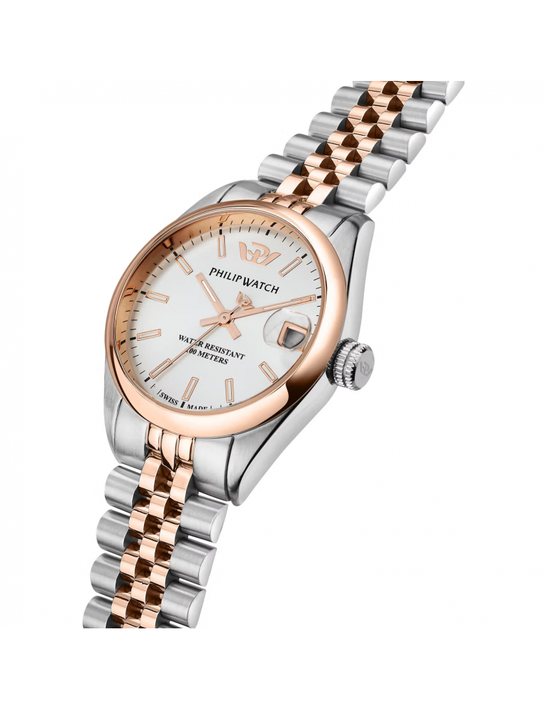 Philip Watch - Caribe - Time and Date - Rose Gold - R8253597620