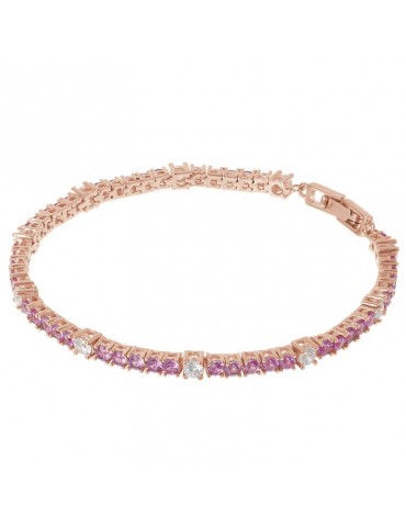 Bracciale Bronzallure - Miss - Tennis-Cubic Zirconia-WSBZ01998.ROSE.LG