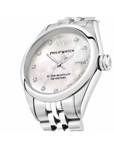 Orologio Philip Watch - Caribe - Tempo e Data - Diamanti - R8253597619 2