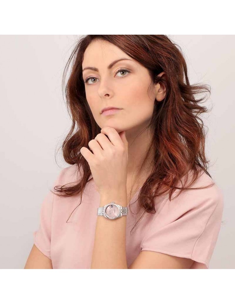 Philip Watch Watch - Caribe - Time and Date - 31mm - Pink-R8253597599