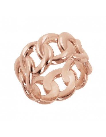 Bronzallure ring - Purity - Rose Gold - Size 16 - WSBZ01987R-16