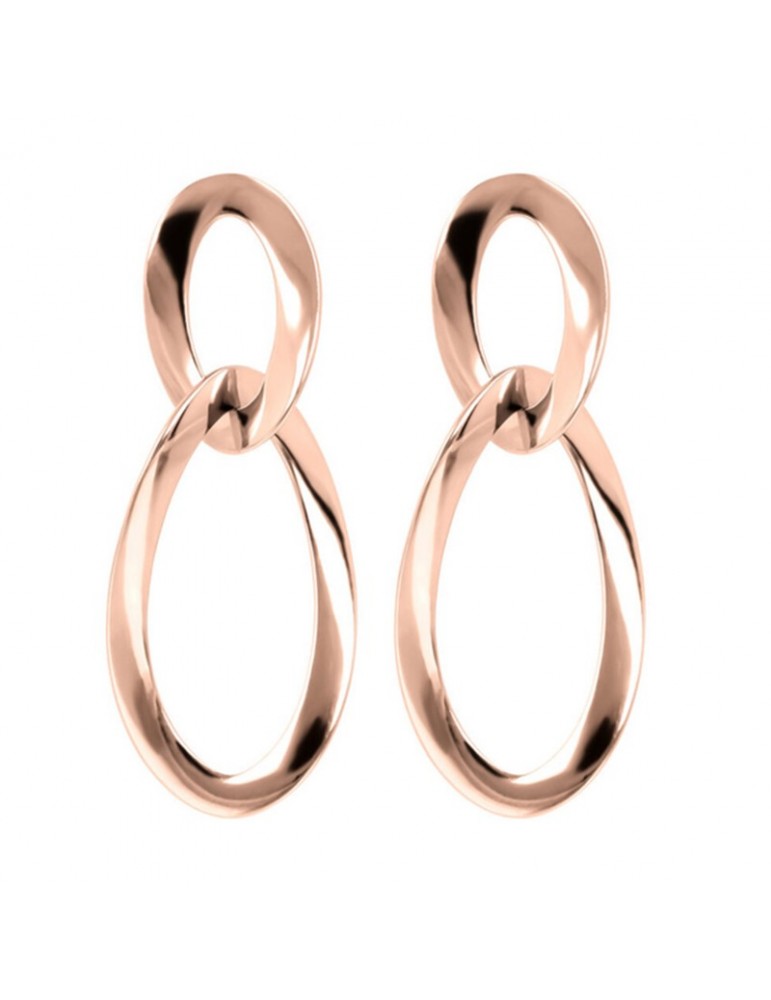Orecchini Bronzallure - Purezza - Pendenti-Maglia-Rose Gold-WSBZ01984R
