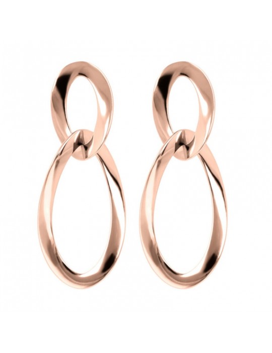Orecchini Bronzallure - Purezza - Pendenti-Maglia-Rose Gold-WSBZ01984R