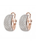 Bronzallure Earrings - Altissima - Pavè - Cubic Zirconia - WSBZ01403W