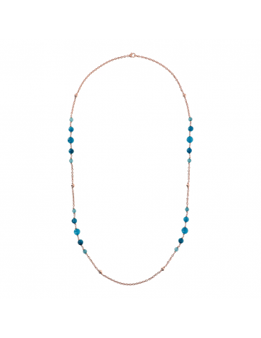 Collana Bronzallure - Variegata - Lunga - Quarzo Blu - WSBZ01725BQ 2