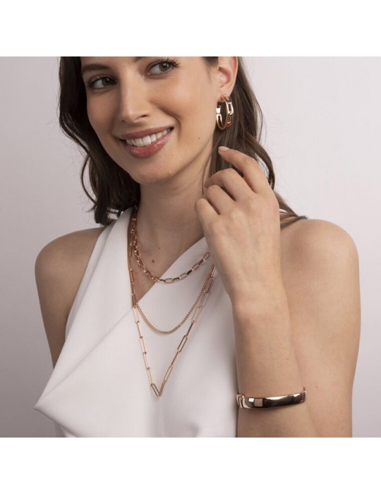 Bronzallure Necklace - Purity - Multiwire - Magnetic Closure - WSBZ01965R