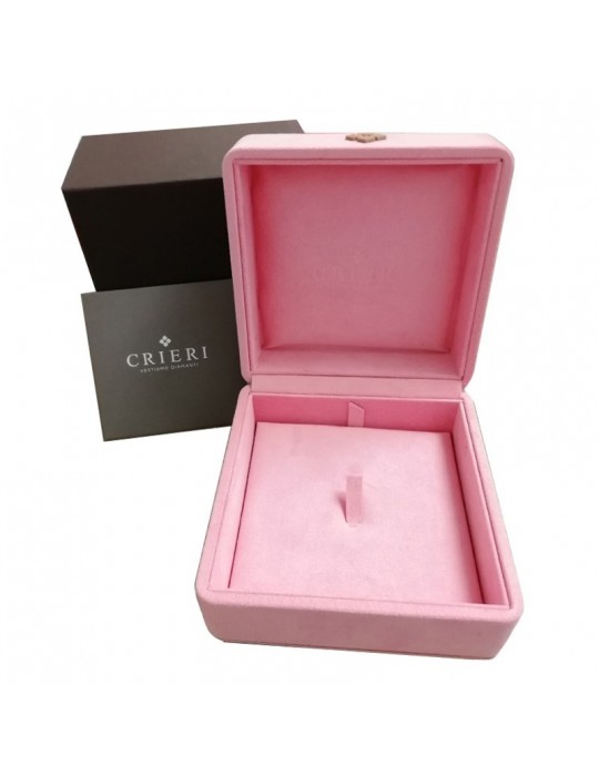 Anello Crieri - Bogotá - Oro - Diamanti - Smeraldo 0,35 ct - AFSPPK035EC1140