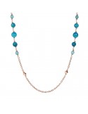 Collana Bronzallure - Variegata - Lunga - Quarzo Blu - WSBZ01725BQ