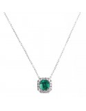 Collana Crieri - Bogotá - Oro - Diamanti - Smeraldo 1,34 ct - PFSALK134EL1420