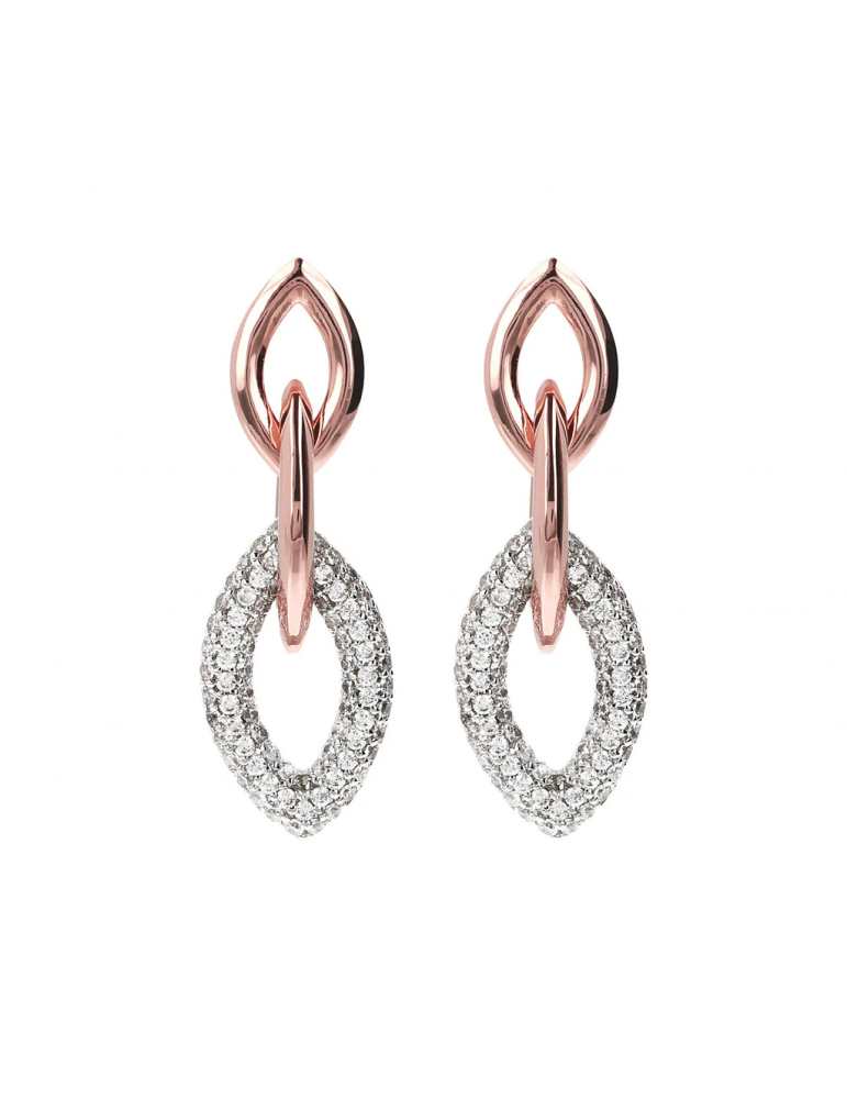 Bronzallure Earrings - Purity - Marquise Mesh - WSBZ01087WR