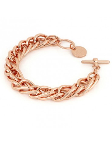 Unoaerre Bracelet - New - Spiga Chain - Rose Gold -EXB4735R-1AR