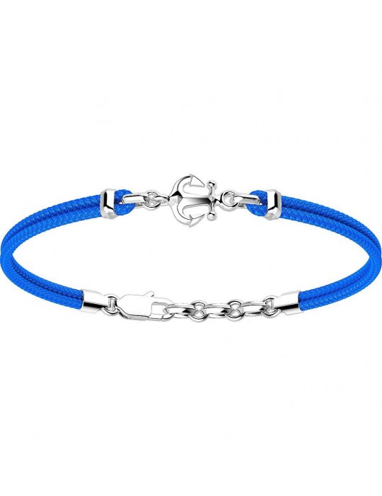 Bracciale Zancan da Uomo - Regata - Kevlar Azzurro - Ancora - EXB674AZ