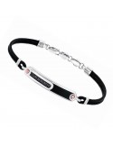 Zancan Bracelet - Rekord - Black Kevlar -Plate-Black Spinels-EXB399RN