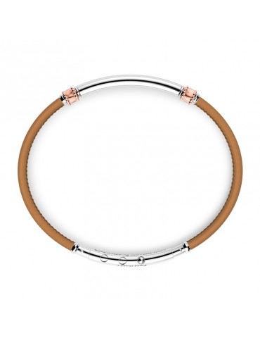 Zancan Bracelet - Spring - Brown - 925% Silver Plate - ESB174MA 2