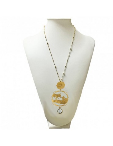 Collana Etnò con Pendente Bambi da Donna - 0