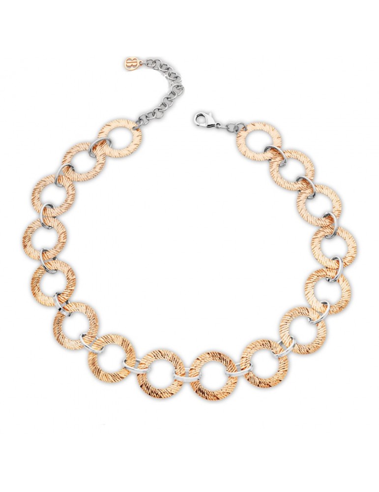 Collana Boccadamo - Magic Circle - Rose Gold-Maglie Circolari-XGR572RS