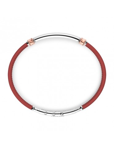 Zancan Bracelet - Spring - Red - 925% Silver Plate - ESB174RO 2