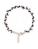 Bracciale Bronzallure - Variegata - Rosario -Spinelli Neri-WSBZ01900BS
