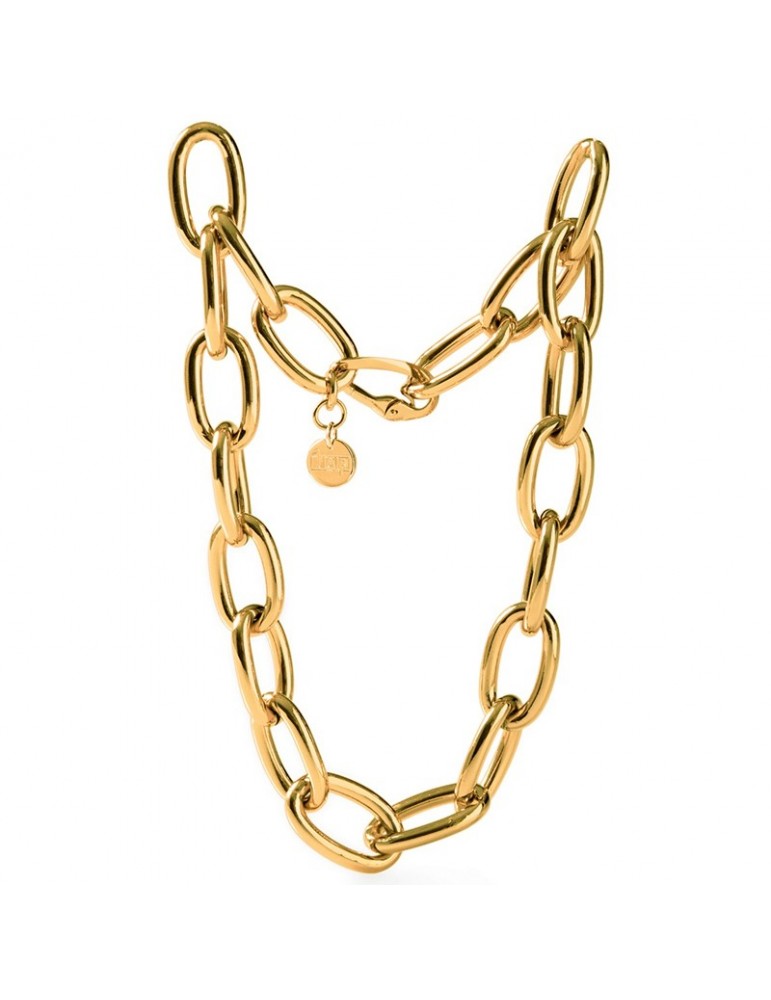 Unoaerre Flat S Link Chain Unoaerre Necklace Classic Golden Bronze